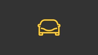 Renault LOGAN - Pictogramme voiture face avant