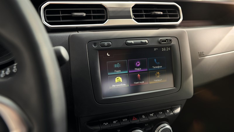 Renault DUSTER - Design intérieur - Media Nav Evolution