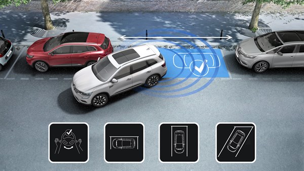 Renault KOLEOS - Easy Park Assist Schema