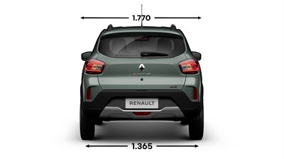 KWID E-TECH dimensions